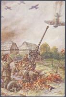 Military WWII Hungarian cannonade s: Helbing (EK)