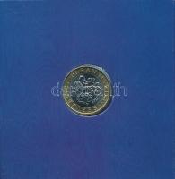 San Marino 1997. 1000L bimetál "A kastély építésének ezredfordulója" karton dísztokban T:U...