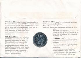 Hollandia 1995. 1E Cu-Ni "December" sérült bélyeges borítékban T:UNC
Netherlands 1995. 1 ...
