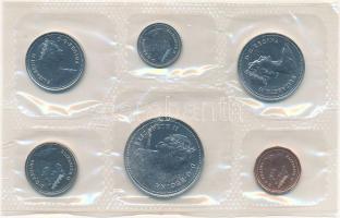 Kanada 1982. 1c-1$ (6xklf) forgalmi sor fólia tokban T:UNC
Canada 1982. 1 Cent - 1 Dollar (6xdiff) ...