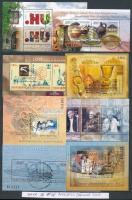 2012 10 klf blokk / kisív A4 berakólap mindkét oldalán (Névérték: 7.600Ft)