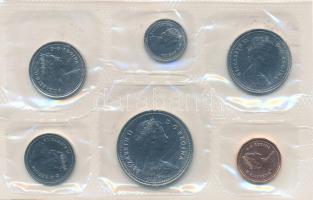 Kanada 1985. 1c-1$ (6xklf) forgalmi sor fólia tokban T:UNC
Canada 1985. 1 Cent - 1 Dollar (6xdiff) ...