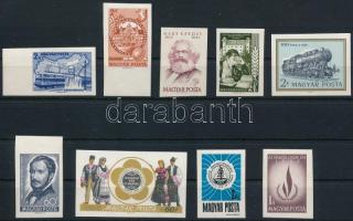 1968 Évfordulók - Események VI. vágott sor (12.000) (néhány értéken ujjlenyomat / fingerprints)