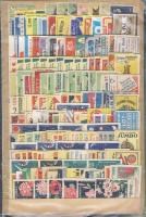 172 db nagyrészt magyar gyufacímke sorozatokkal + 190 db külföldi gyufacímke