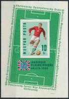 1966 Labdarúgó VB (II.) - Anglia vágott blokk (5.000) (ujjlenyomatok / fingerprints)