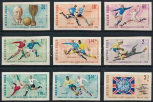 1966 Labdarúgó VB (II.) - Anglia vágott sor (4.000) (ujjlenyomatok / fingerprints)