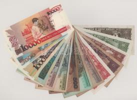 Brazília DN 5C - 10.000C (14xklf) T:XF-F
Brazil ND 5 Cruzeiros - 10.000 Cruzados (14xdiff) C:XF-F