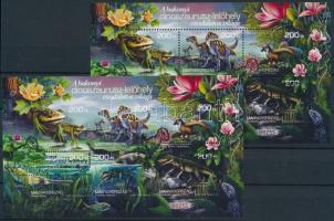 2020 Dinoszauruszok fogazott és vágott blokk / Mi block 437 A + B