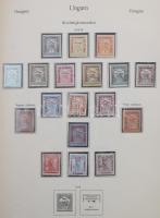 Magyar gyűjtemény a Krajcárosoktól 1998-ig 9 db KABE ill. Abria előnyomott albumban és 1 Abria nagy ...