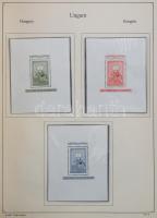 Magyar gyűjtemény a Krajcárosoktól 1998-ig 9 db KABE ill. Abria előnyomott albumban és 1 Abria nagy ...