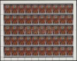 1993 Europa CEPT teljes ívsor, a jobb oldali sarokívszélen fent nyomdajelzés