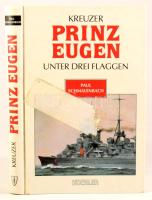 Paul Schmalenbach: Kreuzer Prinz Eugen ... unter drei Flaggen. Hamburg,1998.,Koehlers. Német nyelven. Gazdag képanyaggal illusztrált. Kiadói kartonált papírkötés, a borítón címkével.