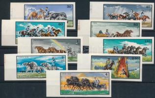 1968 Hortobágy vágott ívszéli sor (8.000)