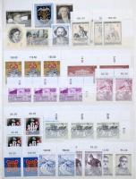 Hagyatékból származó, többpéldányos osztrák anyag 9 db kisebb-nagyobb berakóban és albumban, hullámk...