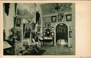 Petőfi-centenárium emlékére (1823-1923). Petőfi arcképei Orlay Petrics Somától és szobrai Dunaiszky Lászlótól és Izsó Miklóstól. Részlet az Ernst múzeum Petőfi terméből. Rigler kiadása 319. sz.