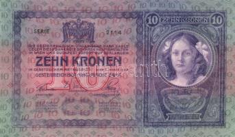 1904. 10K (2x) egymásutáni sorszámokkal! T:I