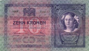 1904. 10K (2x) egymásutáni sorszámokkal! T:I