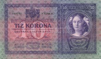 1904. 10K (2x) egymásutáni sorszámokkal! T:I