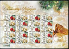 2011 Karácsony bélyegem promóciós teljes ív (Névérték: 5.400Ft)