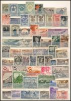 Szovjetunió 1923-1949 137 db bélyeg berakólapon