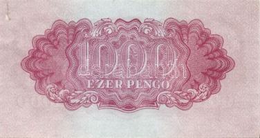 1944. "V.H." 1000P T:I- (néhány pici felületi elvékonyodás + parányi berepedés)