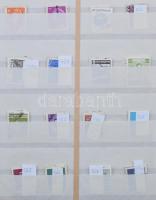 4.710 db vegyes, főként külföldi bélyeg 471 db tízesben, 16 lapos közepes berakóban