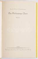 Karl Aloys Schenzinger: Der Hitlerjunge Quex. Roman. Berlin, 1942, Zeitgeschichte-Verlag.
Német nye...