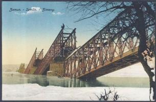 Zimony destroyed bridge