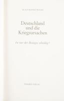 Klaus-Rainer Woche: Deutschland und die Kriegsursachen. Ist nur der Besiegte schuldig? Leoni am Star...