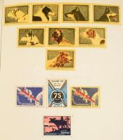 4200 darabos orosz gyufacímke gyűjtemény, berakóban, szépen rendezve. / Collection of 4200 Russian m...