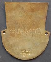 cca 1930 Németország Auto-segély "Kavalier der Stasse Westpfälzische Rundschau" zománcozot...