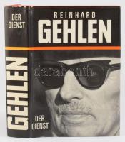 Reinhard Gehlen: Der Dienst. Erinnerungen 1942-1971. Mainz - Wiesbaden,1971, Hase &amp; Koehler. Német nyelven. Fekete-fehér képanyaggal illusztrált. Kiadói egészvászon-kötés, szakadt kiadói papír védőborítóban.