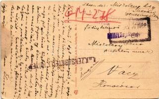 1919 Merano, Meran (Südtirol); Gilfpromenade / promenade, hotel, villas. Trinks and Co. + "K.u....