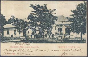 Szobráncfürdő castle and restaurant (b)