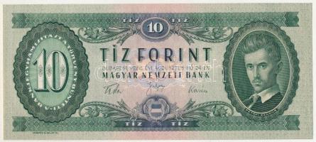 1960. 10Ft "A 521 056997" T:UNC / Hungary 1960. 10 Forint "A 521 056997" C:UNC
...