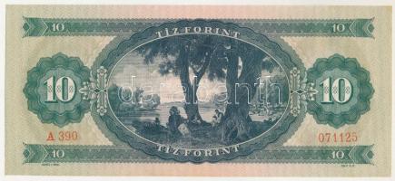 1969. 10Ft "A 390 071125" T:UNC / Hungary 1969. 10 Forint "A 390 071125" C:UNC
...