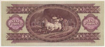 1962. 100Ft "B 019 049693" T:UNC,AU / Hungary 1962. 100 Forint "B 019 049693" C:...