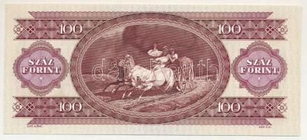 1989. 100Ft "B 777 067776" T:UNC / Hungary 1989. 100 Forint "B 777 067776" C:UNC...