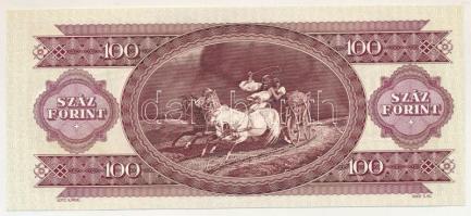 1992. 100Ft "B 348 039059" T:UNC / Hungary 1992. 100 Forint "B 348 039059" C:UNC...