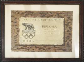 Olaszország 1960. Olimpiai Bronz díjérem, a sportág "PALLANUOTO" (Vízilabda) megjelöléséve...