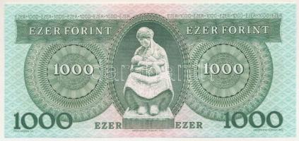 1992. 1000Ft "D 40747244" T:UNC / Hungary 1992. 1000 Forint "D 40747244" C:UNC
...