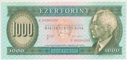 1996. 1000Ft "E 98264259" T:UNC / Hungary 1996. 1000 Forint "E 98264259" C:UNC
...