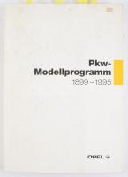Opel Pkw-MOdellprogramm 1899-1995. Rüsselheim, 1995, Opel AG., 231 p. Német nyelven. A típusoknál rengeteg adattal, és fekete-fehér képanyaggal illusztrált. Két flopy-lemezzel. Kiadói papírkötés, foltos borítóval.