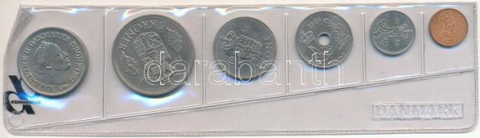 Dánia 1986. 5ö -10K (6xklf) forgalmi sor fóliatokban T:UNC
Denmark 1986. 5 Öre -10 Kroner (6xdiff) ...