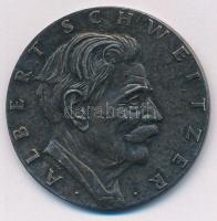 DN "Albert Schweitzer / Kraft macht keine lärm sie ist da und wirkt" jelzett Ag emlékérem (25,36g/0.999/40mm) T:UNC patina ND "Albert Schweitzer / Kraft macht keine lärm sie ist da und wirkt" hallmarked Ag commemorative medallion (25,36g/0.999/40mm) C:UNC patina