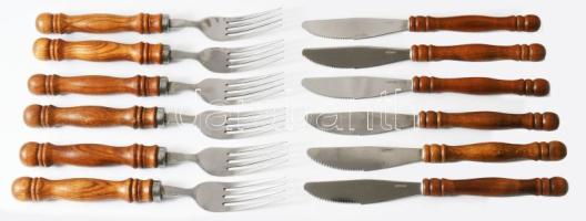 24 darabos vintage evőeszköz készlet