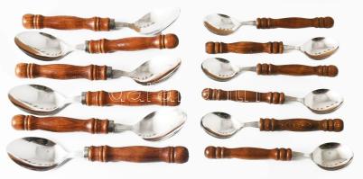 24 darabos vintage evőeszköz készlet