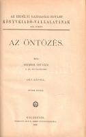 Nemes István: 
Talajjavítás lecsapolással. Öt ábrával.
Kolozsvár, 1909. Ajtai K. Albert ny. 52 p.
...