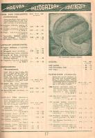 Mezőgazdák 1942. évi árjegyzéke.
(Budapest), 1942. Magyar Mezőgazdák Szövetkezete (Pátria nyomda - ...