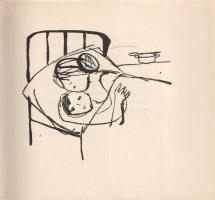 József Attila: 
Külvárosi éj. Illusztrálta Szántó Piroska. (Számozott.)
(Budapest), 1960. Magyar H...